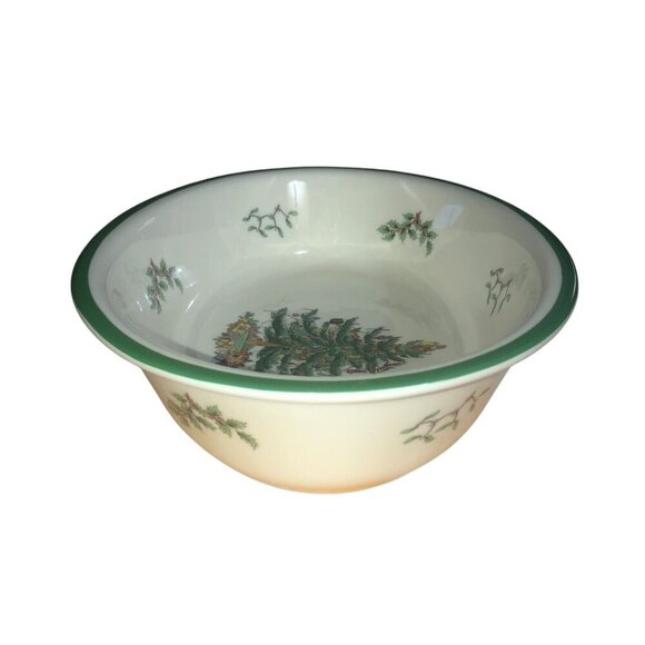 SPODE "Christmas Tree" 12.5" x 9" x 2.75" Oval Serving Dish Oven to Table - Picture 6 of 8